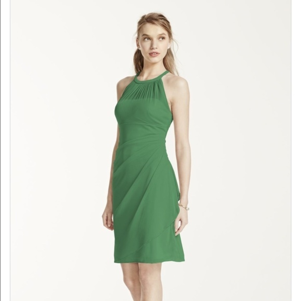 David's Bridal Chiffon Dress